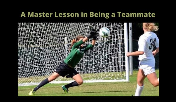 A Master Lesson in Being a Teammate