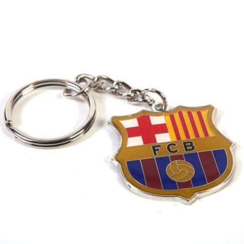 Barcelona Crest Keychain