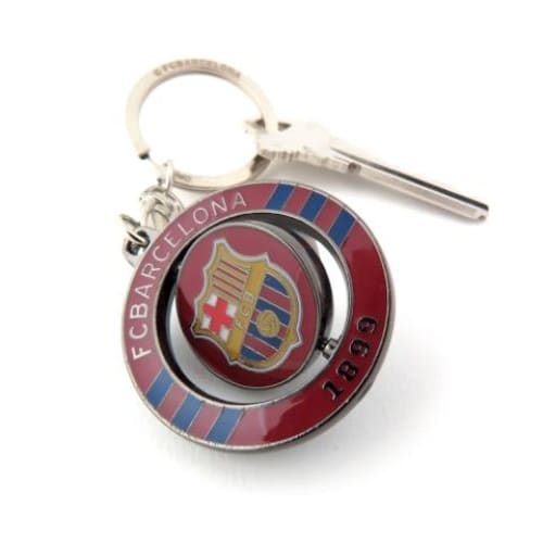 Barcelona Spinner Keychain